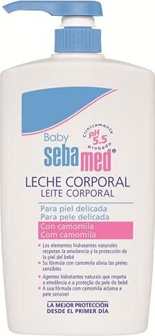 ¡Cuida a tu bebé con la crema corporal Sebamed Baby! ¡Hidratación y delicadeza en un solo formato de 750ml! ¡No te lo pierdas!