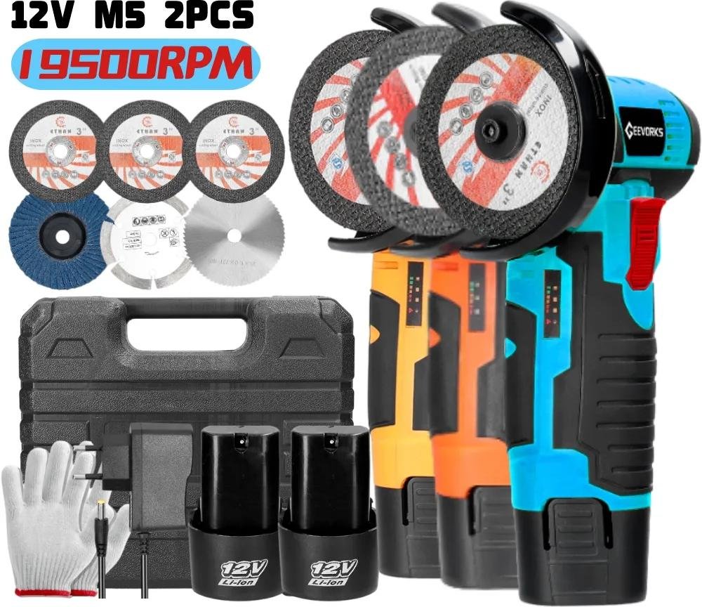 ¡Potencia en tus manos! Amoladora angular compacta 500W, ¡no te quedes sin ella!