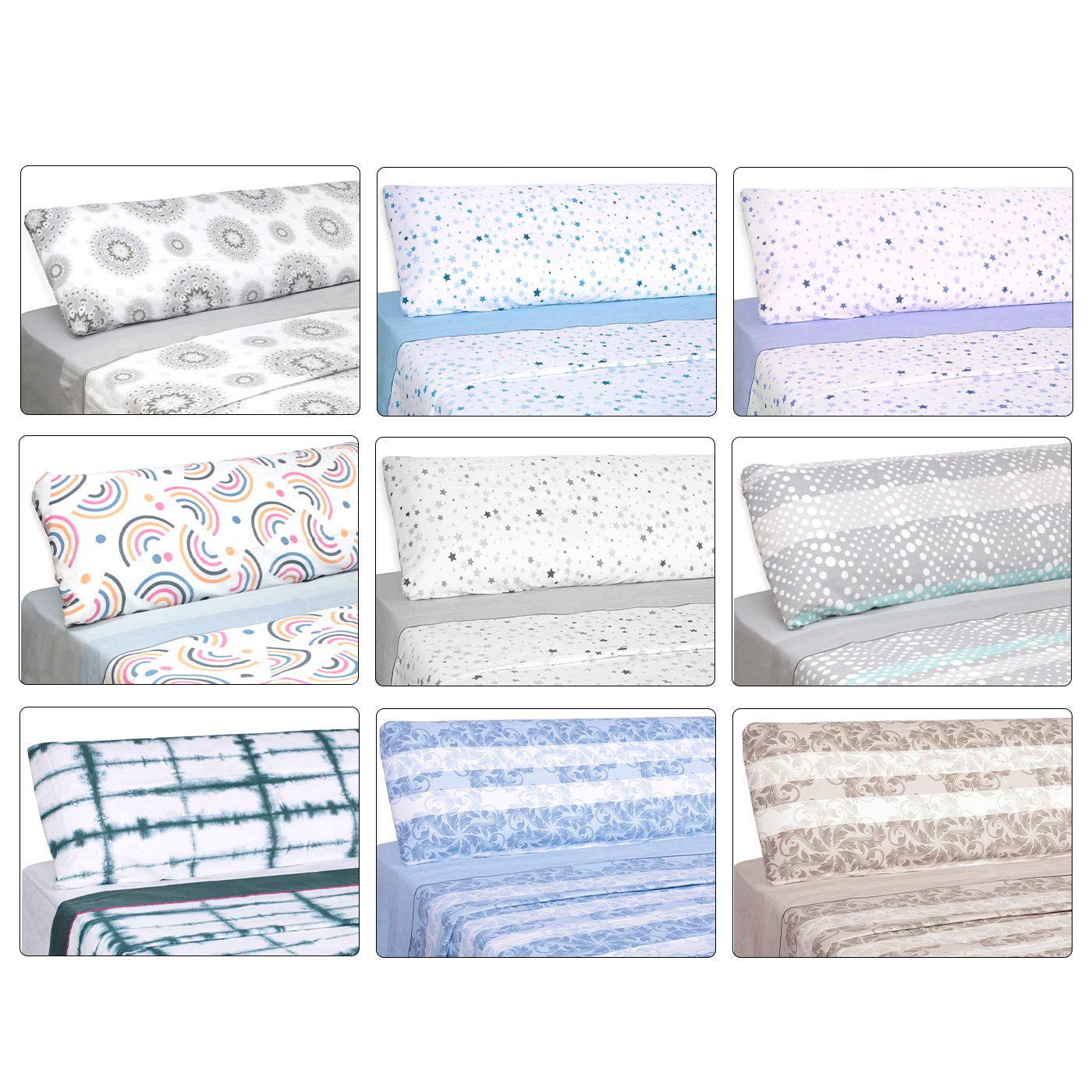 ¡Aprovecha la oferta de juego de sábanas con 3 piezas y crea el mejor ambiente en tu habitación!