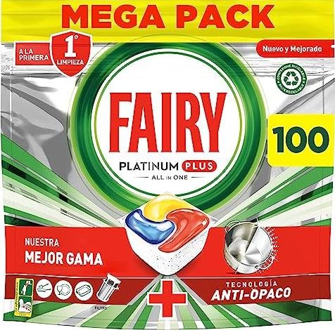 ¡Ahorra tiempo y dinero con el poderoso Fairy Platinum Plus!