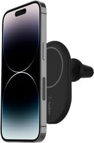 ¡Aprovecha el poder inigualable del cargador magnético de coche Belkin BoostCharge!
