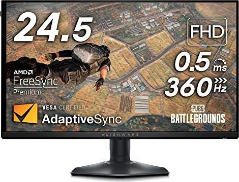 ¡Acelera tu juego con el monitor Alienware de 24,5 FHD – Panel Fast IPS y 360Hz!