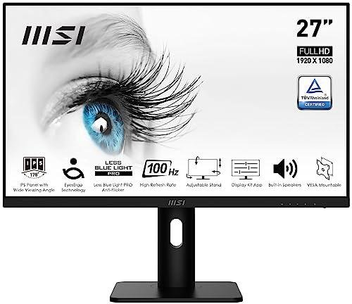 Descuento exclusivo: Monitor MSI Pro de 27 WQHD con FrameLess y panel IPS ¡Compra ahora y disfruta de gráficos impecables!