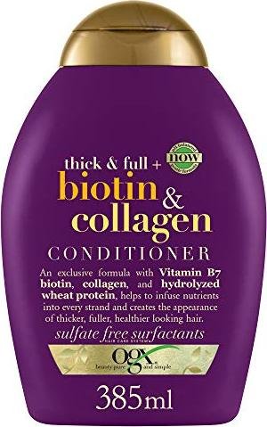 ¡Logra una melena voluminosa y saludable con esta increíble oferta en el acondicionador OGX de biotina y colágeno!