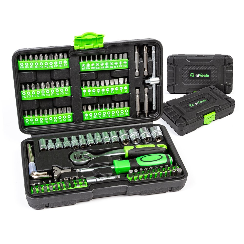 No te pierdas esta increíble oferta para el maletín de 130 piezas de herramientas de T Lovendo