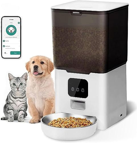 ¡Aprovecha el descuento para conseguir tu comedero automático con temporizador, APP y voz!