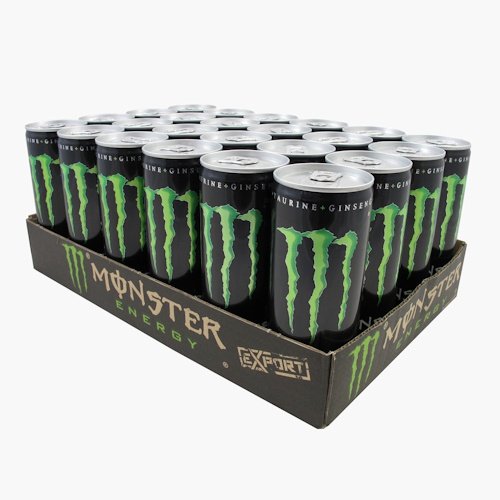 ¡Ahorra grandes con el pack de 24 latas de Monster 250ml!