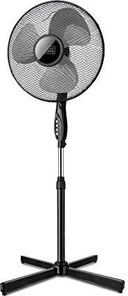 ¡Aprovecha el descuento único en el ventilador de pie Black Decket con base cruzada y 3 aspas de 40cm!