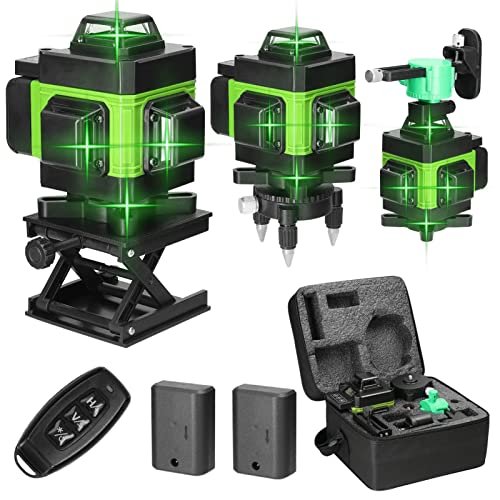 ¡Aprovecha el precio único en nuestro nivel láser autonivelante 4D de 16 líneas y base de rotación 360!