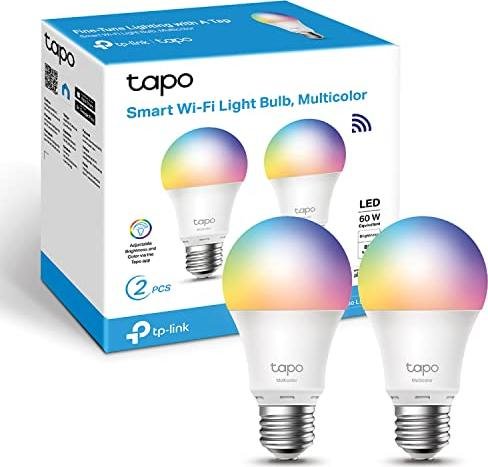 ¡Aprovecha el increíble descuento en el pack de 2 bombillas TP Link Tapo LED con conexión Wifi y RGB!