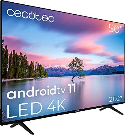 ¡Oferta única! Televisor Cecotec 50 UHD 4K 2023: Android 11, Dolby Vision Atmos ¡Ahorra ahora!