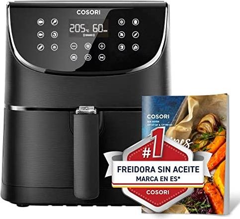¡Ahorra en grande con la freidora de aire Cosori de 3,5L y 1500W!