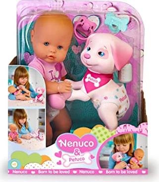 ¡Muñeco Nenuco, el compañero perfecto con mascota incluida a un precio irresistible!