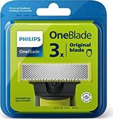 ¡Ahorra al máximo en cuchillas de recambio! Philips OneBlade de acero inoxidable a un precio increíble