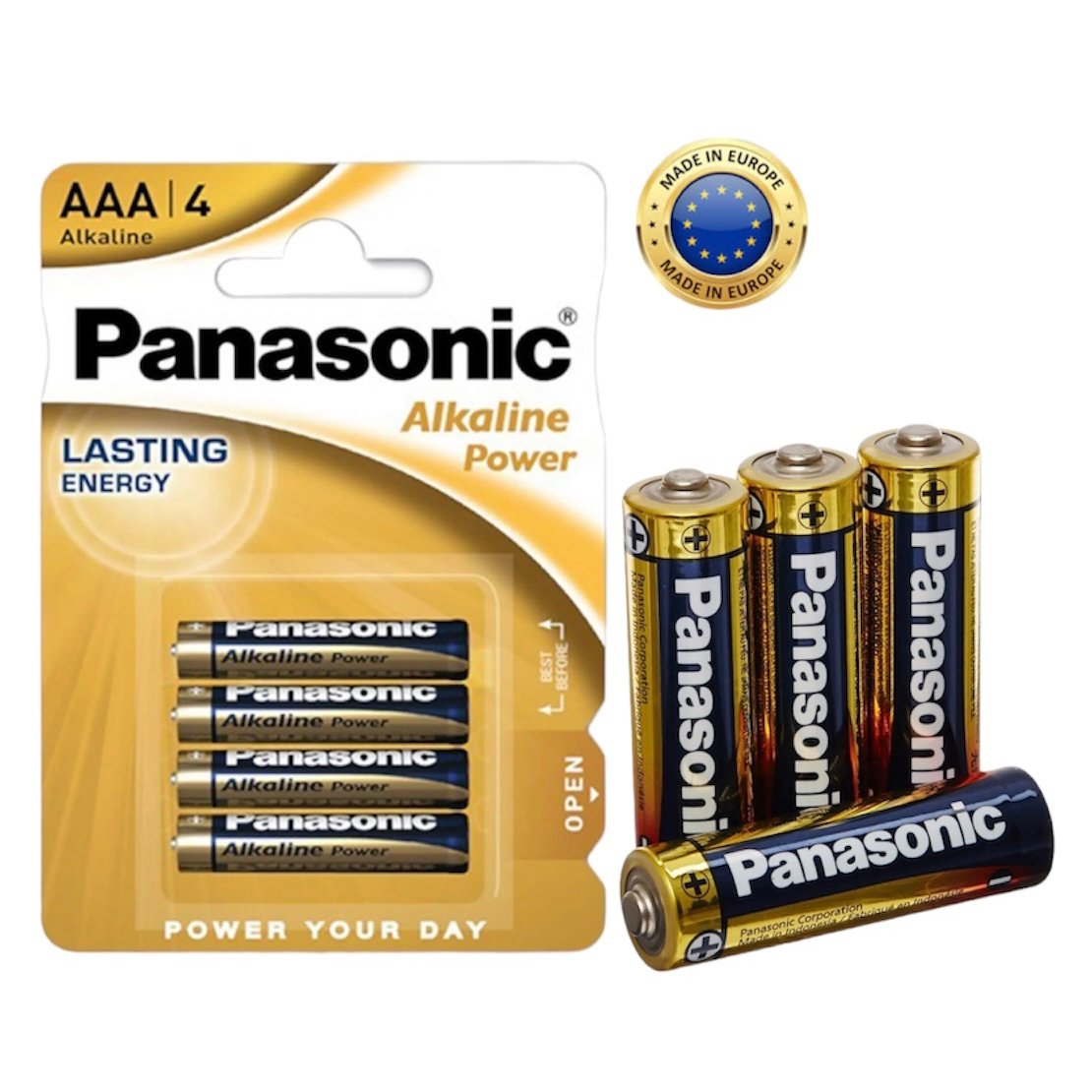 ¡Ahorra hasta un 50% en pilas Panasonic AA y AAA!