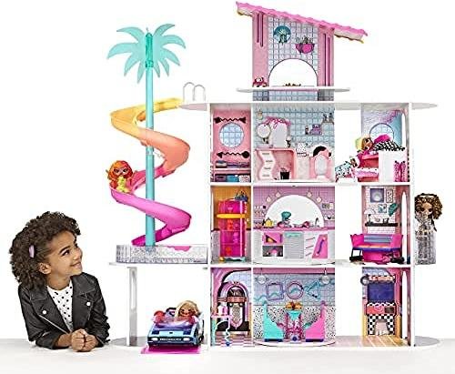 ¡Increíble oferta! Casa de Sorpresas L.O.L Surprise con 4 plantas y 10 habitaciones al precio más bajo de todos