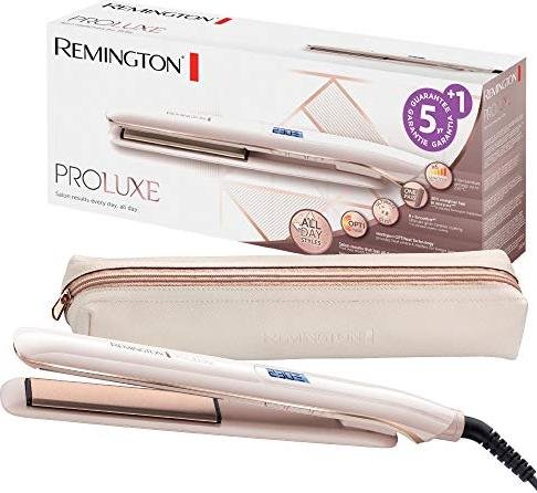 ¡Logra un cabello de ensueño con la plancha Remington ProLuxe a precio inigualable!