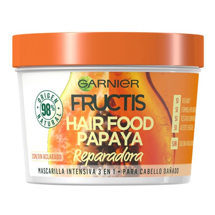 ¡Adquiere ya la mascarilla de Garnier Hair Food de papaya a un precio irresistible!