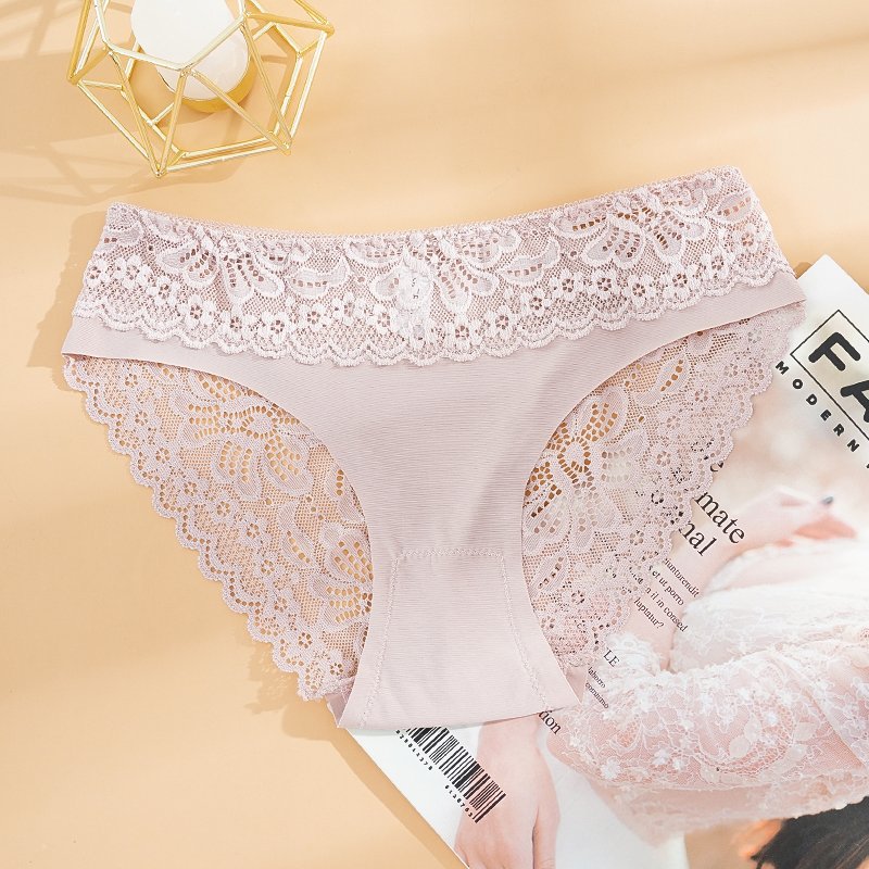 ¡Aprovecha el precio más bajo en estas sensuales braguitas de encaje para todas las mujeres hasta la talla XL!