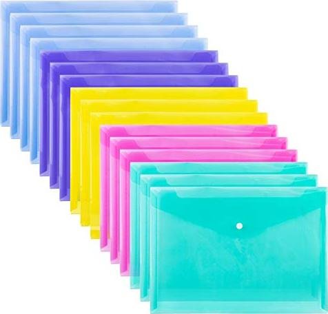 ¡Increíble descuento! Ahorra con esta oferta en el pack de 16 sobres de polipropileno Amazon Basics
