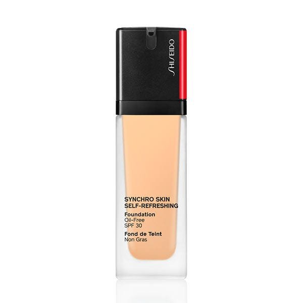 ¡Tu piel lucirá perfecta con la base de maquillaje Shiseido Synchro Skin Self Refreshing Foundation!