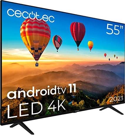 ¡Aprovecha el Mega Descuento en el Televisor Cecotec LED de 55 UHD 4K con Potentes Altavoces y Experiencia Dolby Vision Atmos!