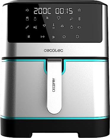 ¡Ahorra tiempo y dinero con la freidora de aire Cecotec de 8L y 10 modos de cocinado!