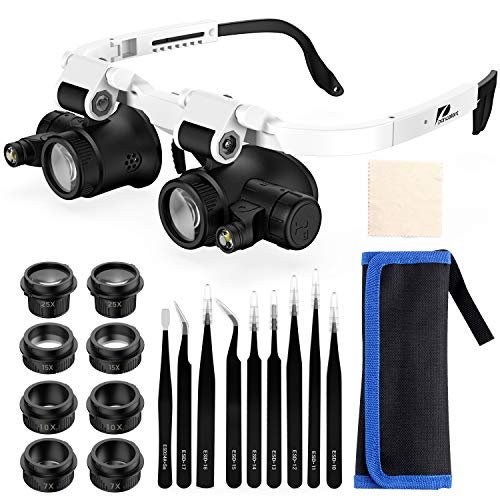 ¡Ahorra un 50% en el kit de reparación de relojes y joyas con lupa y LED!