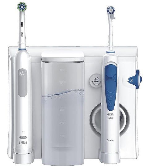 Consigue un centro de salud bucal completo con Oral B: cepillo e irrigador de tecnología Braun a un precio increíble