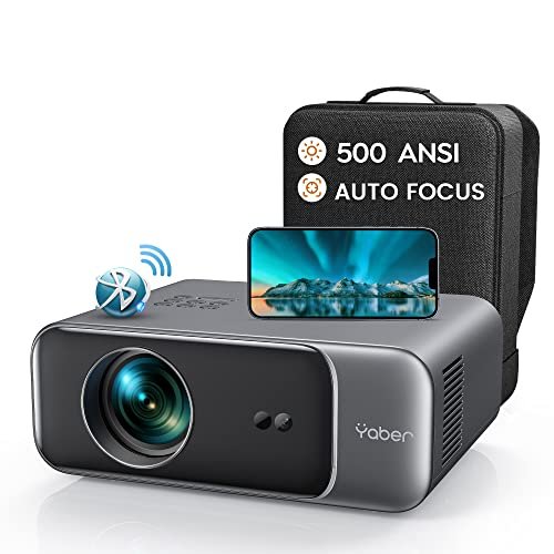 ¡Disfruta de una experiencia cinematográfica increíble con este proyector Wifi 4K con modo Zoom!