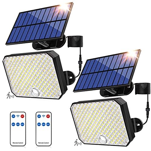 ¡Ilumina tu hogar con estilo y ahorra energía con estos increíbles focos LED solares de 3 modos de luz!