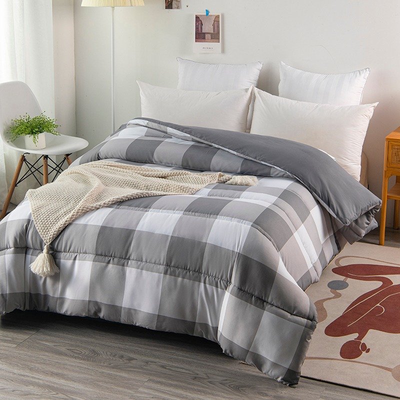 ¡Descubre el edredón térmico de invierno de 500g con estampado reversible en una increíble oferta!