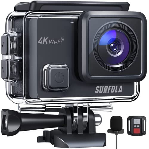 ¡Captura cada aventura con calidad 4K! Descuento web en cámara deportiva sumergible hasta 40m.