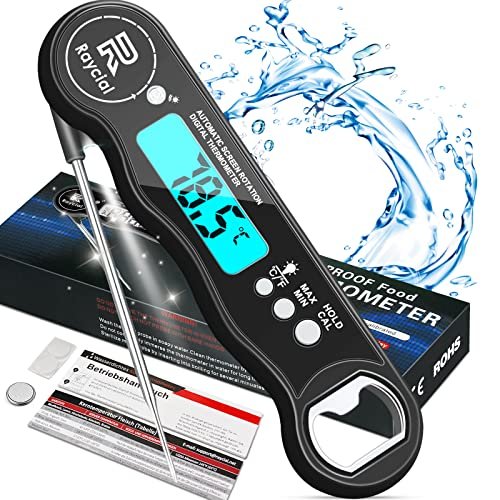 Consigue el mejor termómetro de cocina con pantalla retroiluminada y envío gratis ¡No te lo pierdas!