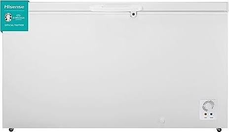 ¡Ahorra espacio y dinero con el arcón congelador Hisense de 420L y función Dual Convertible!