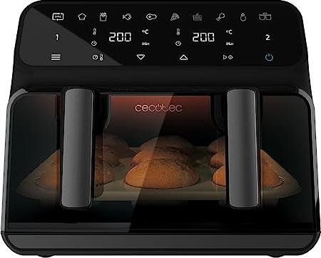 ¡Ahorra tiempo y dinero con esta oferta exclusiva de la freidora de aire Cecotec de 9L!