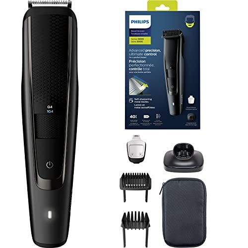 ¡Logra la barba perfecta con el recortador de barba Philips Serie 5000 al mejor precio!