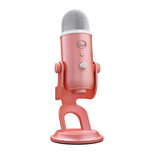 Aprovecha este exclusivo descuento para el micrófono de streaming Logitech G Blue Yeti, edición especial rosa.