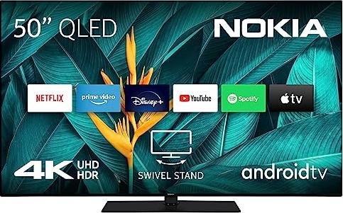 ¡Adquiere ahora el televisor Nokia de 50 QLED con Android TV a un precio increíble!