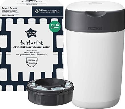 Aprovecha la oferta: Ahorra en el contenedor especial de pañales Tommee Tippee con recambio incluido