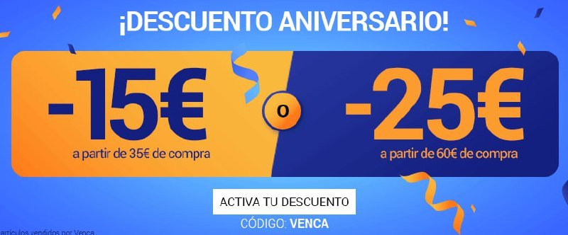 ¡Descuentos increíbles en Venca con cupón de descuento para más de 24000 artículos!
