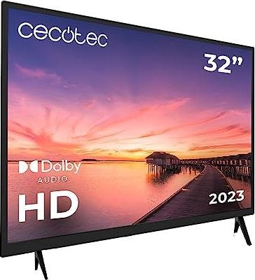 ¡Increíble oferta! Ahorra en grande con el televisor Cecotec HD de 32“ con Dolby Audio.