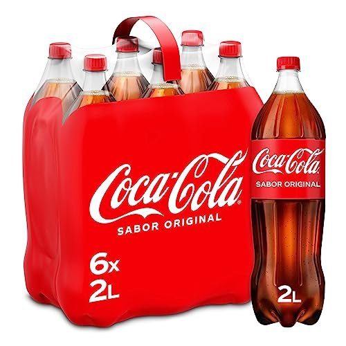 ¡Ahorra un 50% en el maxi pack de 6 botellas de Coca Cola Original! ¡Solo 1,78€ por unidad!