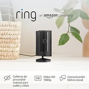 ¡Protege tu hogar al mejor precio con la cámara de seguridad interior Ring Indoor de 2da Gen!