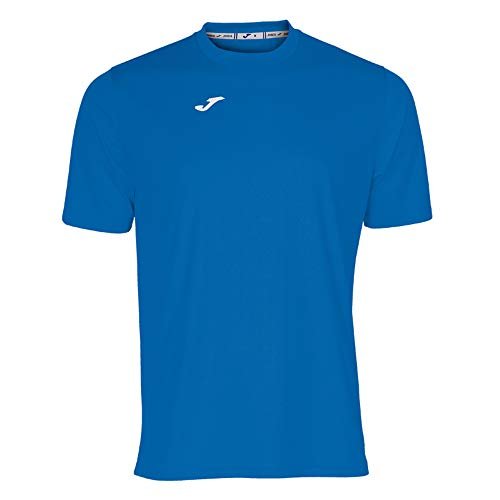 Descuento exclusivo: Camiseta Joma de manga corta en azul fuerte, ¡renueva tu estilo al mejor precio!