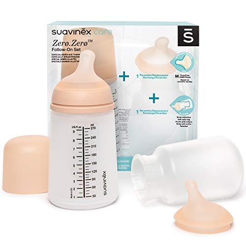 ¡Aprovecha el regreso del mejor precio en el set de biberón anticólicos Suavinex Zero de 270ml!
