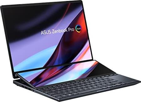 ¡Ahorra un 50% en el ultradelgado Asus ZenBook 14 Duo OLED con pantalla táctil secundaria!