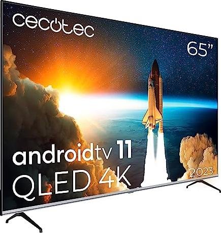 Ahorra un 50% en el televisor Cecotec QLED Android 11 de 65 con Dolby Vision Atmos y HDR10 ¡No te lo pierdas!