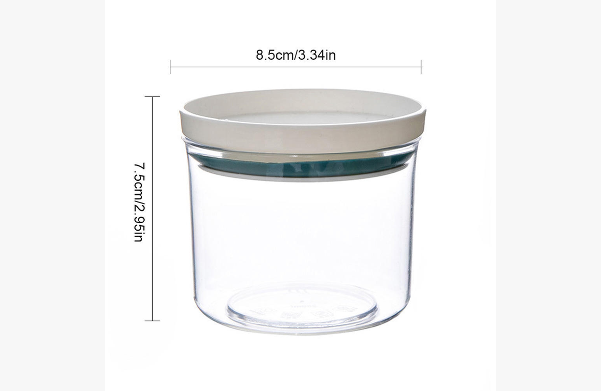 Organiza y conserva tus alimentos frescos con nuestro contenedor de almacenamiento hermético ¡La solución perfecta para tu cocina!