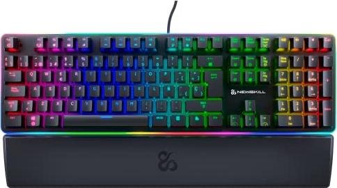 Última oportunidad: Teclado mecánico gaming Newskill Suiko con RGB y reposamuñecas disponible ahora mismo